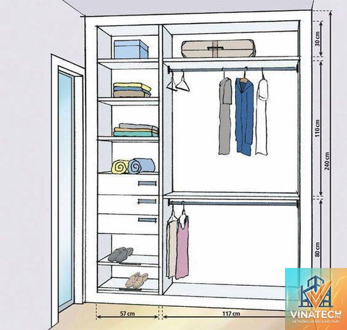 cẩm nang kích thước tủ quần áo tiêu chuẩn - Image 3