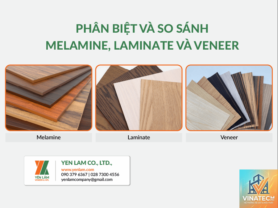 cẩm nang laminate melamine veneer - Hình 2