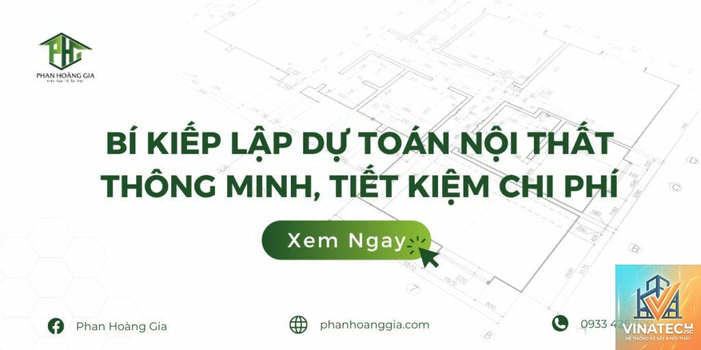cẩm nang lập dự toán nội thất