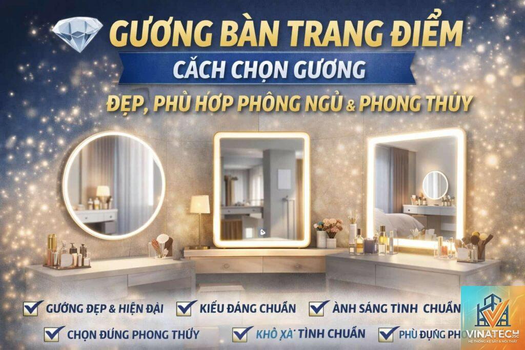 cẩm nang lựa chọn gương trang trí
