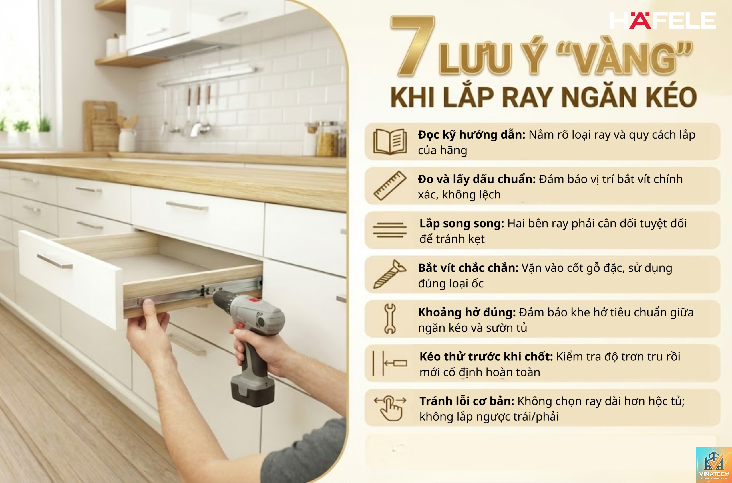 cẩm nang lựa chọn ray trượt ngăn kéo - Image 2