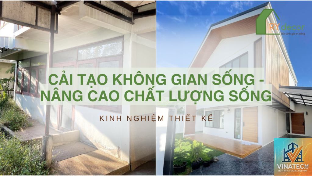 cẩm nang nâng cấp không gian sống