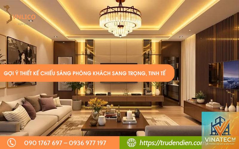 cẩm nang thiết kế ánh sáng phòng khách - Hình 3