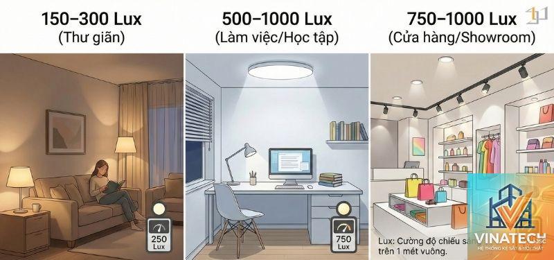 cẩm nang thiết kế ánh sáng phòng khách - Hình 4
