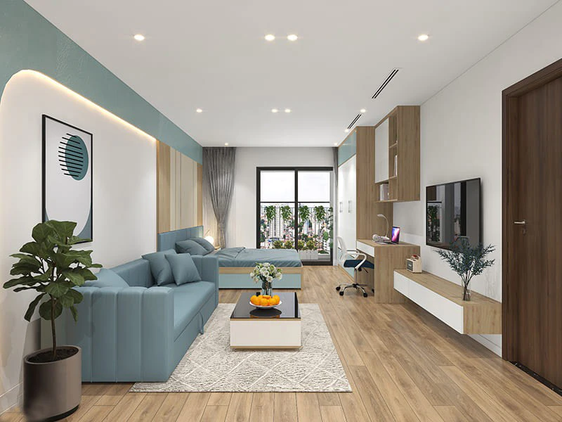 cẩm nang thiết kế căn hộ studio - Hình 4