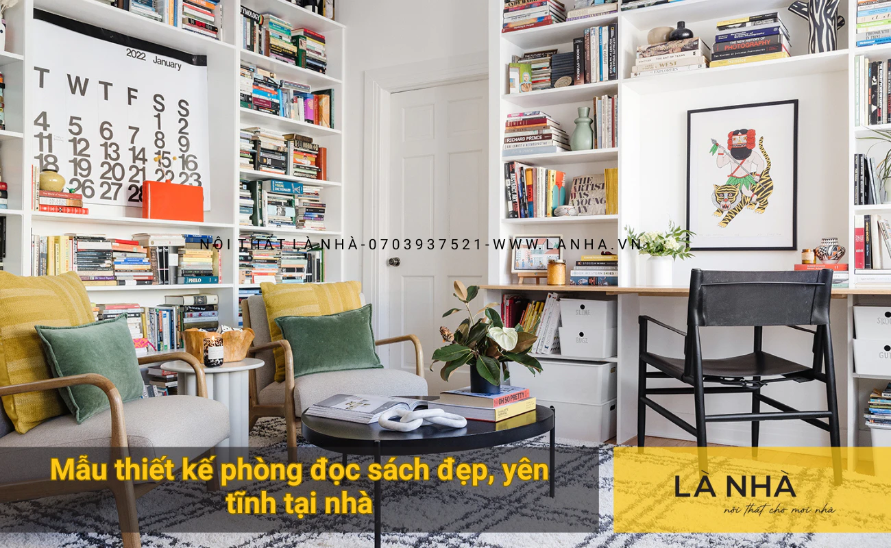 cẩm nang thiết kế không gian đọc sách tại nhà - Hình 3