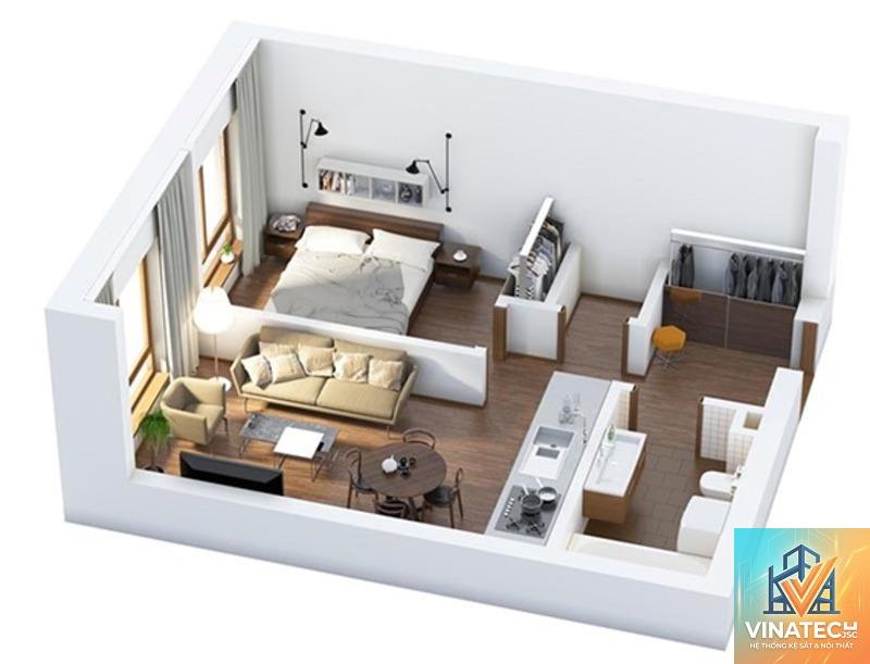 cẩm nang thiết kế không gian nhỏ tiết kiệm chi phí - Hình 5