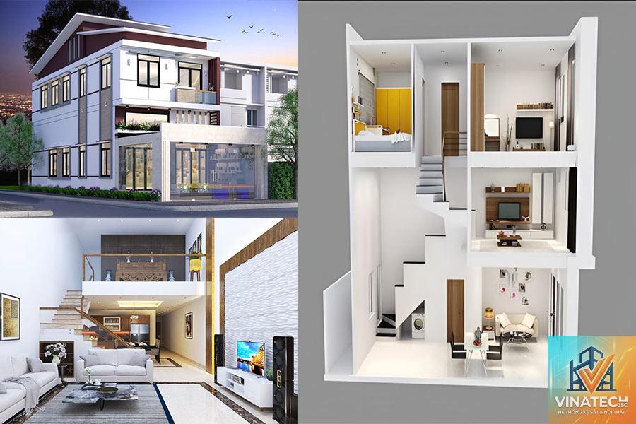 cẩm nang thiết kế nội thất nhà 2 tầng - Hình 2