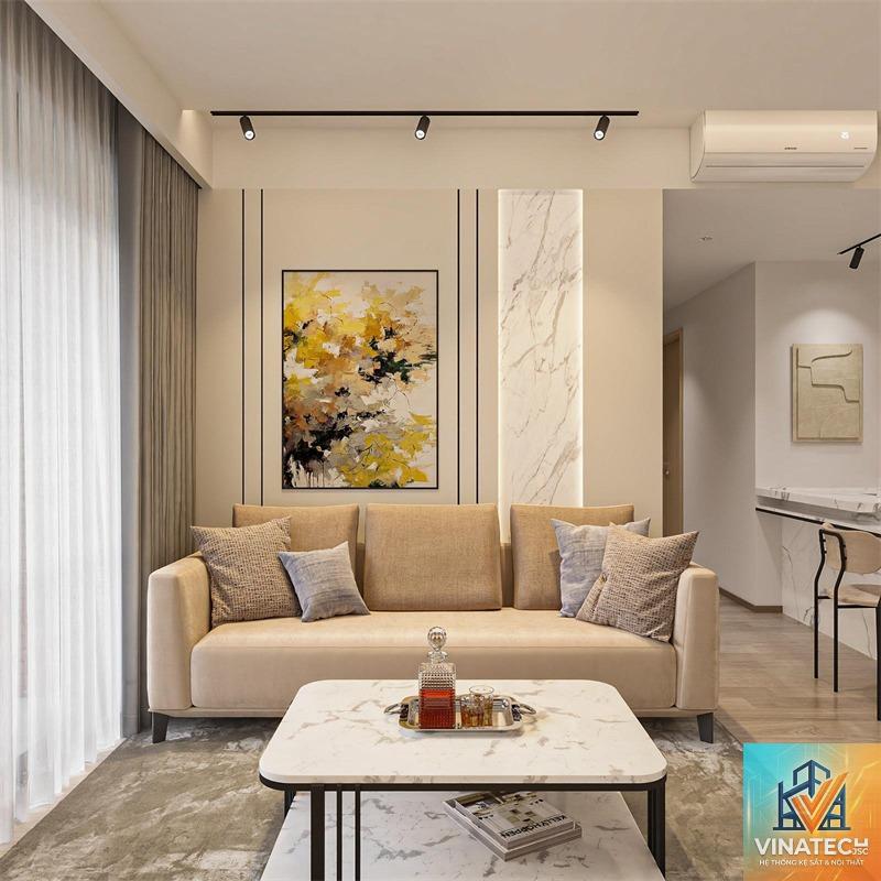 cẩm nang thiết kế phòng khách chung cư - Hình 2