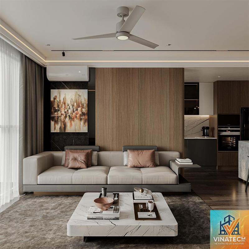 cẩm nang thiết kế phòng khách chung cư - Hình 5