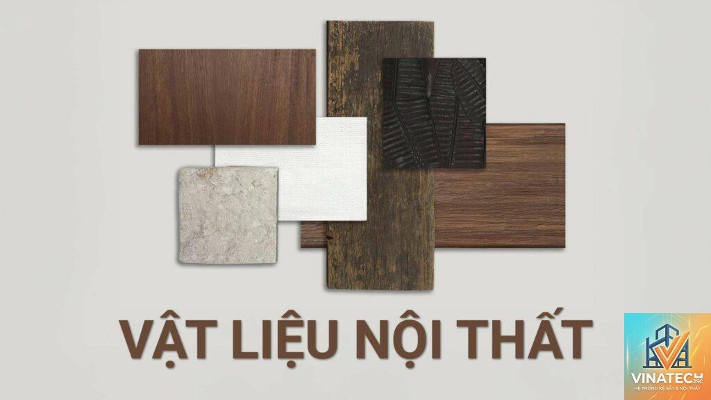 cẩm nang vật liệu nội thất phổ biến