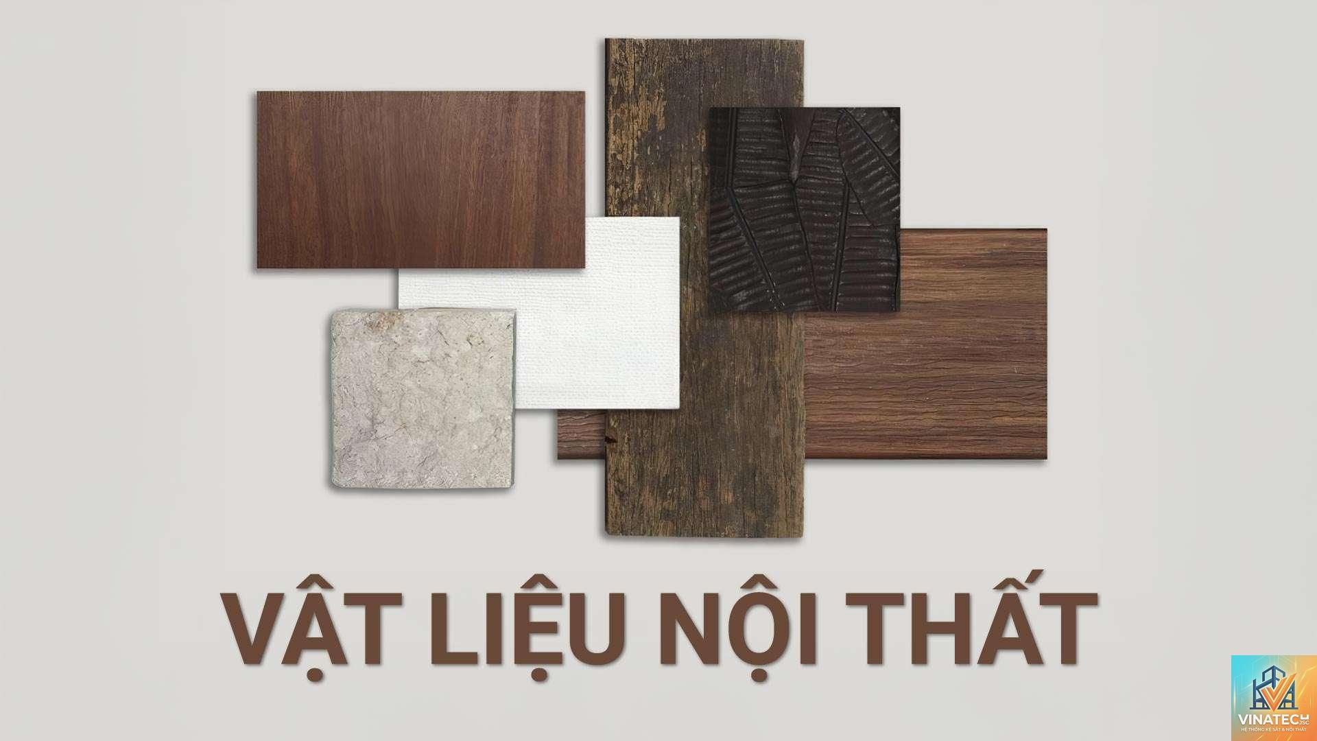cẩm nang vật liệu nội thất phổ biến - Hình 1