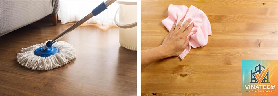 cẩm nang vệ sinh sàn gỗ - Hình 4