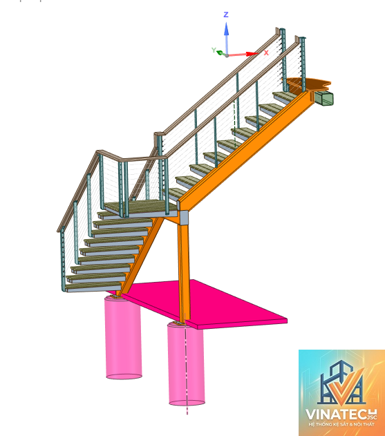 cantilever stair là gì - Hình 5