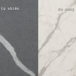 đá marble vs đá nung kết