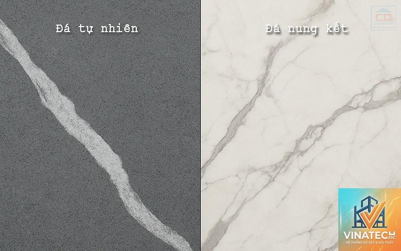 đá marble vs đá nung kết