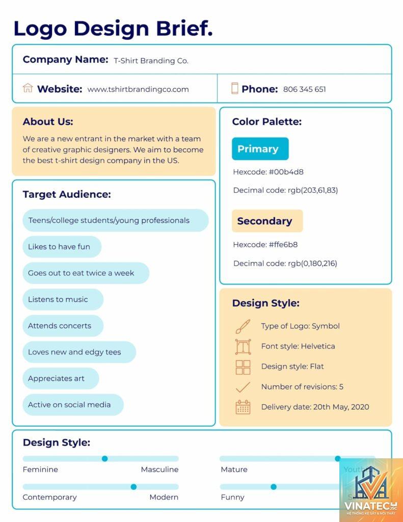 design brief là gì trong thiết kế nội thất