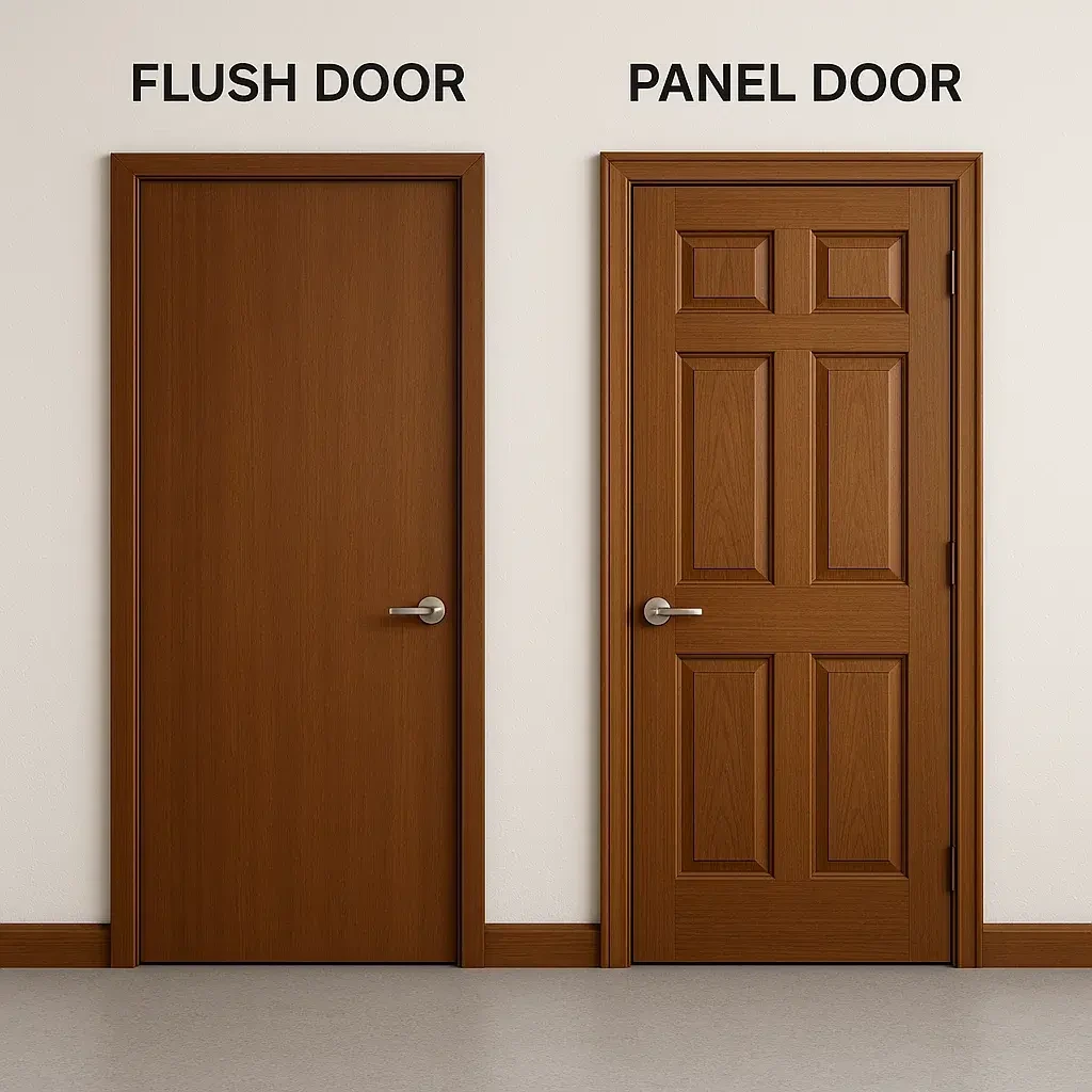 flat panel door là gì