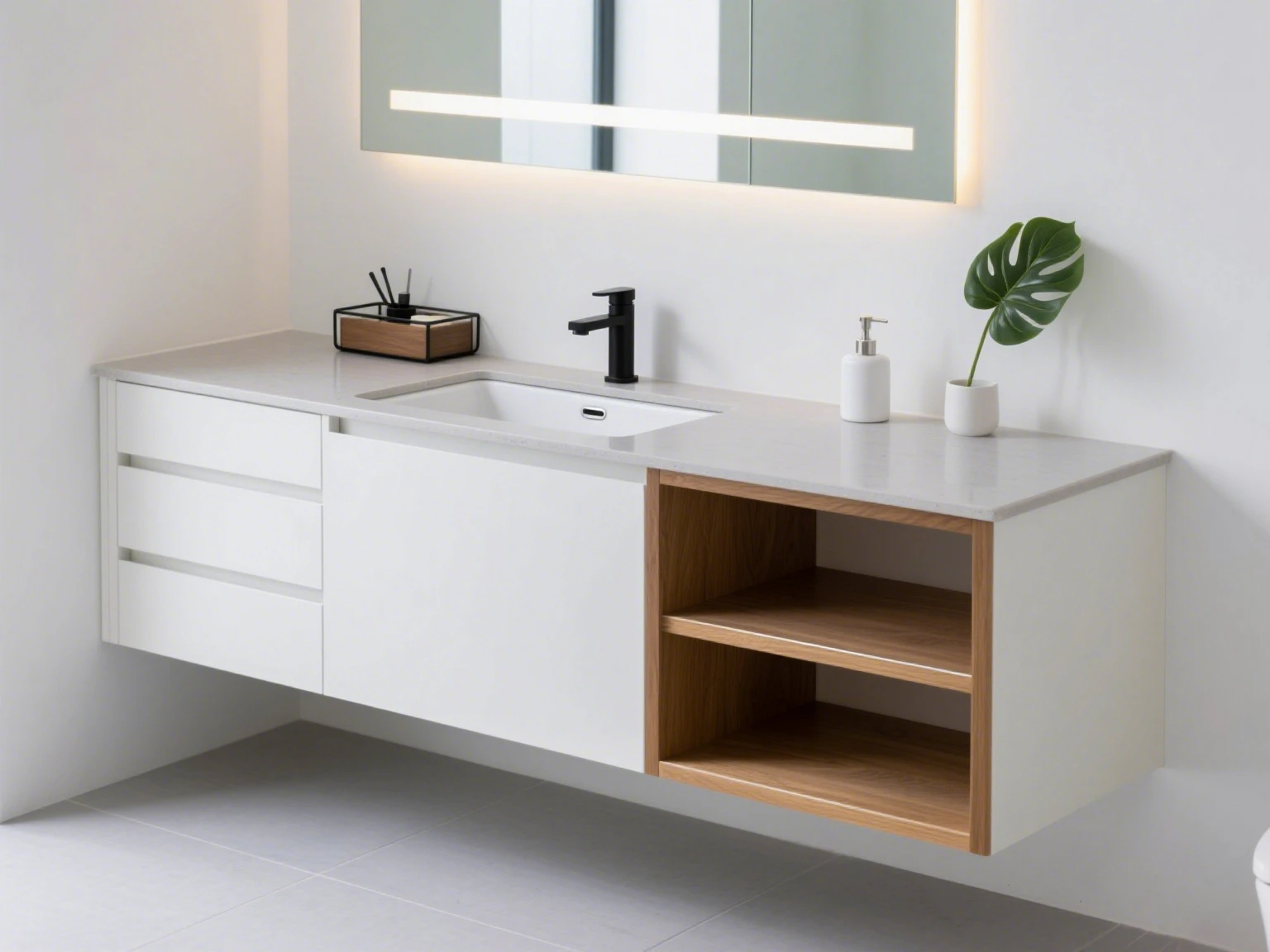 floating vanity là gì - Hình 4