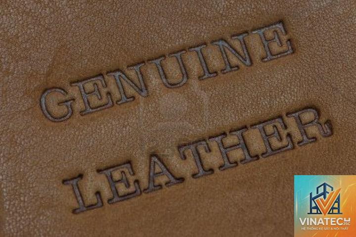 genuine leather là gì