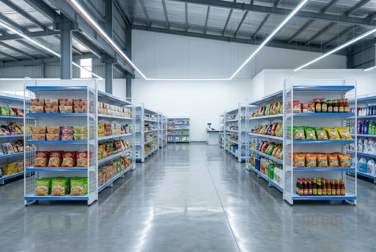 gondola shelving là gì - Hình 1