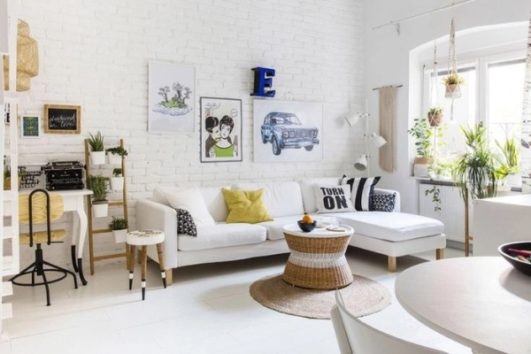hướng dẫn decor phòng khách - Hình 5
