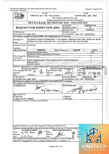 inspection request là gì - Hình 1