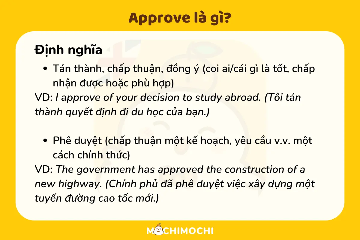 issue for approval là gì - Hình 1