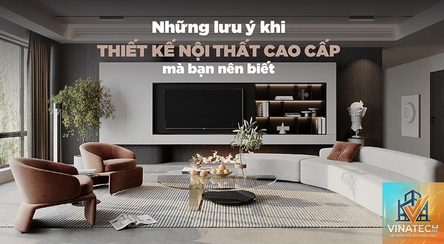 lưu ý khi thiết kế nội thất - Hình 1