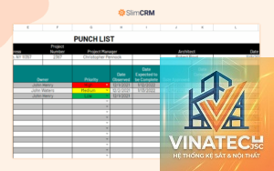 punch list là gì