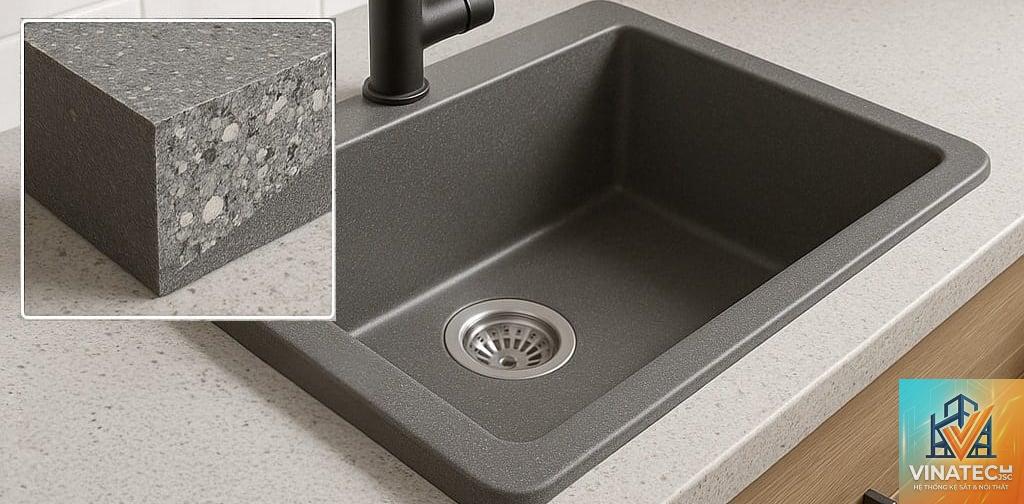 quartz sink là gì