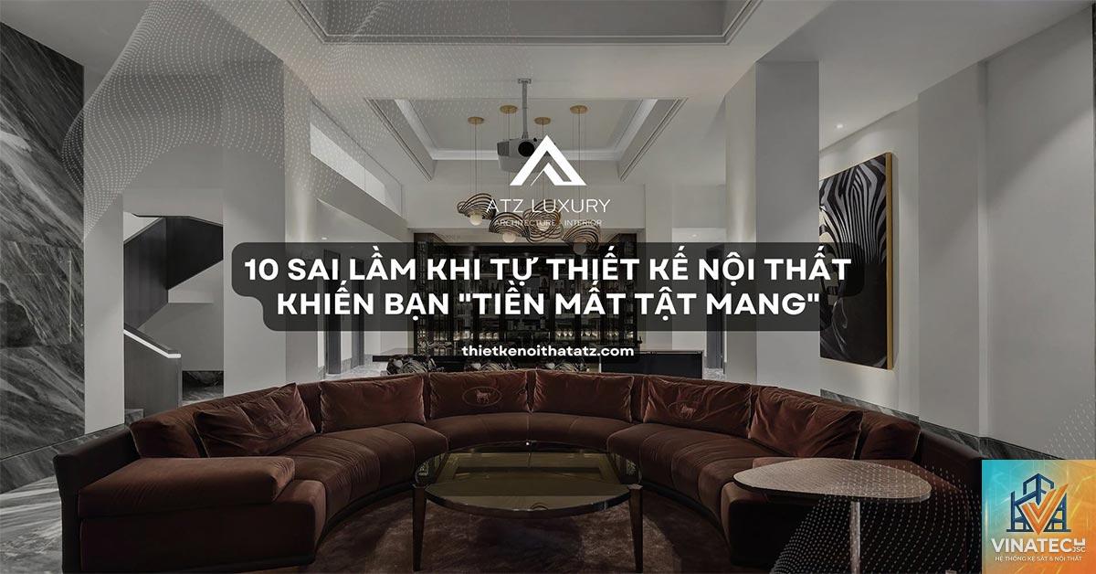 sai lầm khi thiết kế nội thất - Hình 4