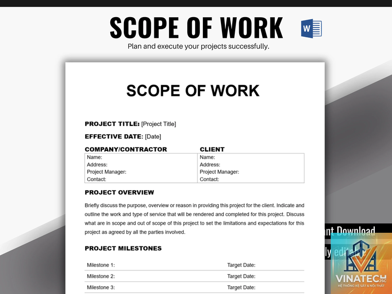 statement of work là gì