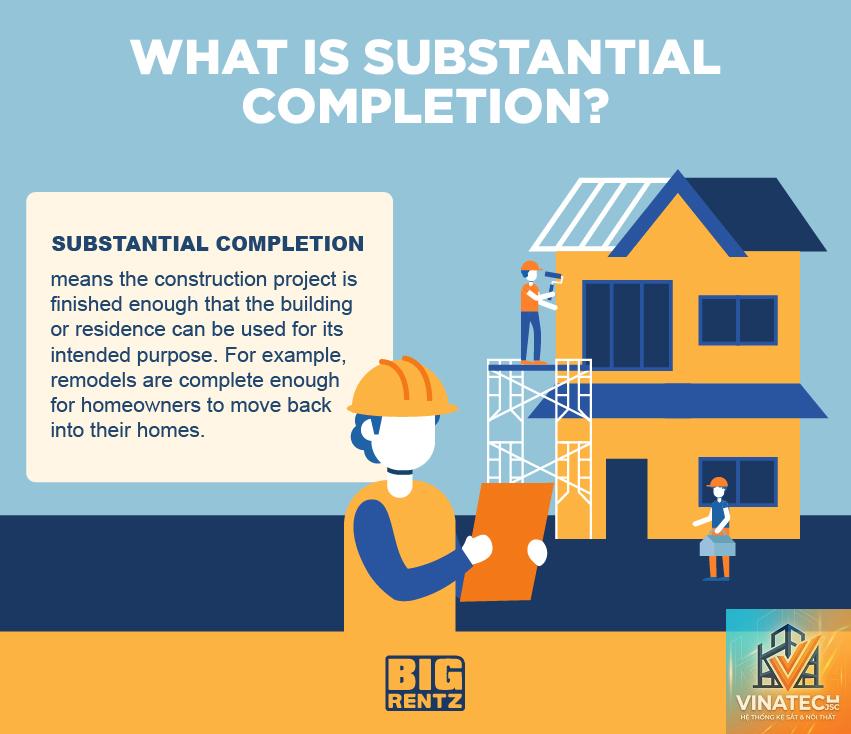 substantial completion là gì