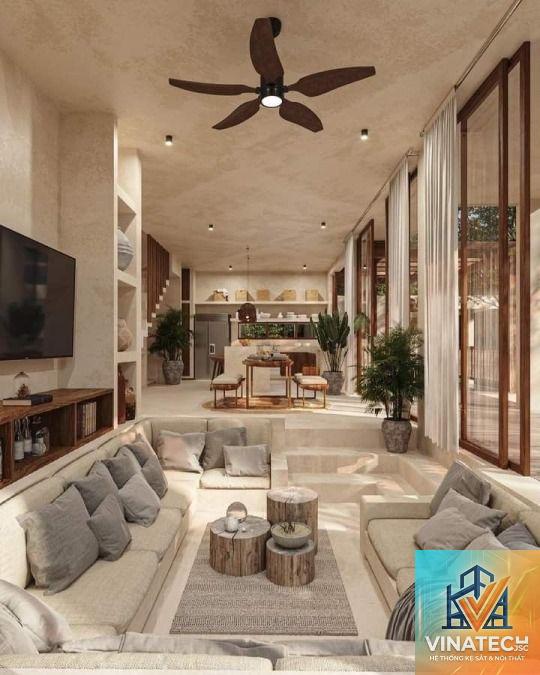 sunken living room là gì - Hình 3