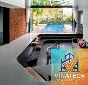 sunken living room là gì