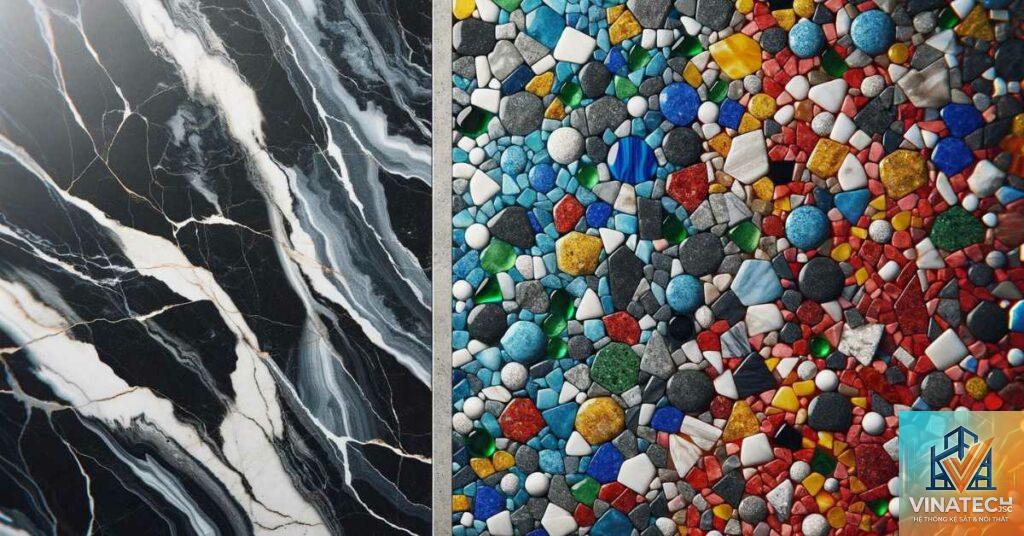 terrazzo vs granite