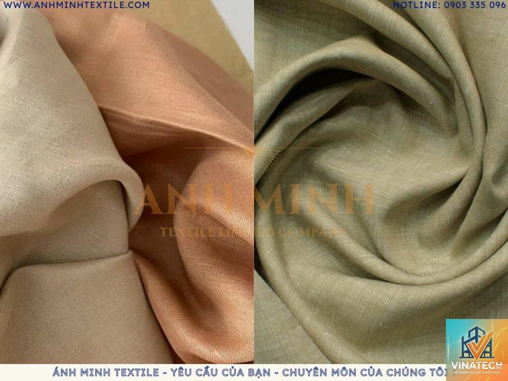 vải nhung vs linen