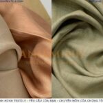 vải nhung vs linen
