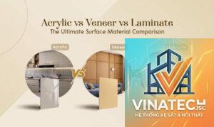 veneer vs acrylic