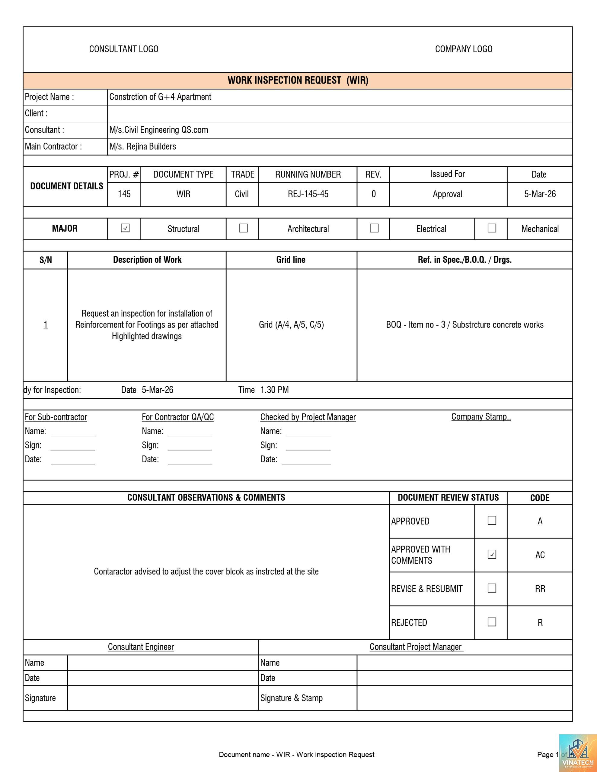 work inspection request là gì - Hình 3
