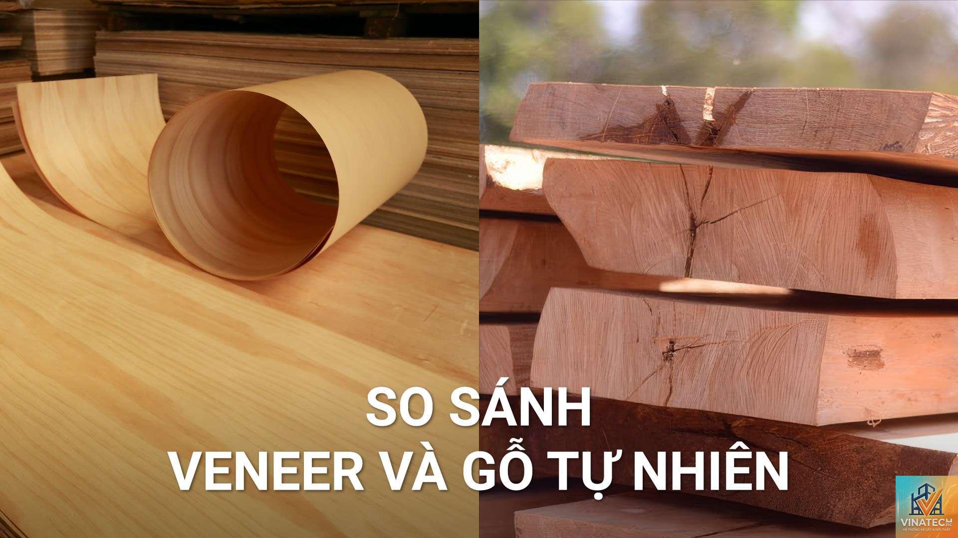 acrylic vs veneer tự nhiên - Image 1