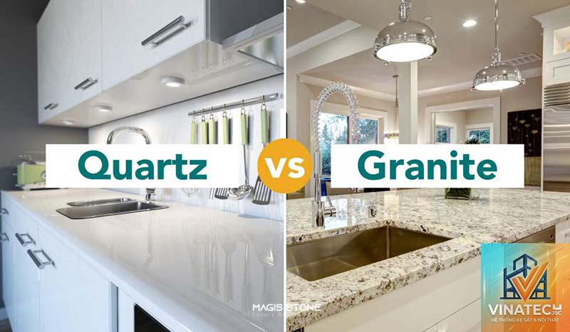 đá granite vs đá thạch anh - Image 1