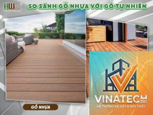 gỗ nhựa composite vs gỗ tự nhiên