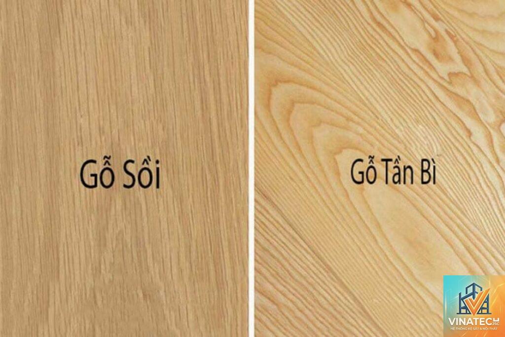 gỗ sồi vs gỗ tần bì