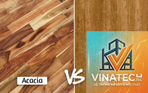 gỗ teak vs gỗ keo