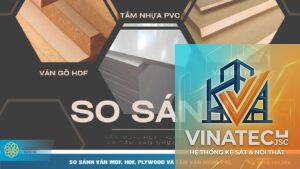 hdf vs ván nhựa