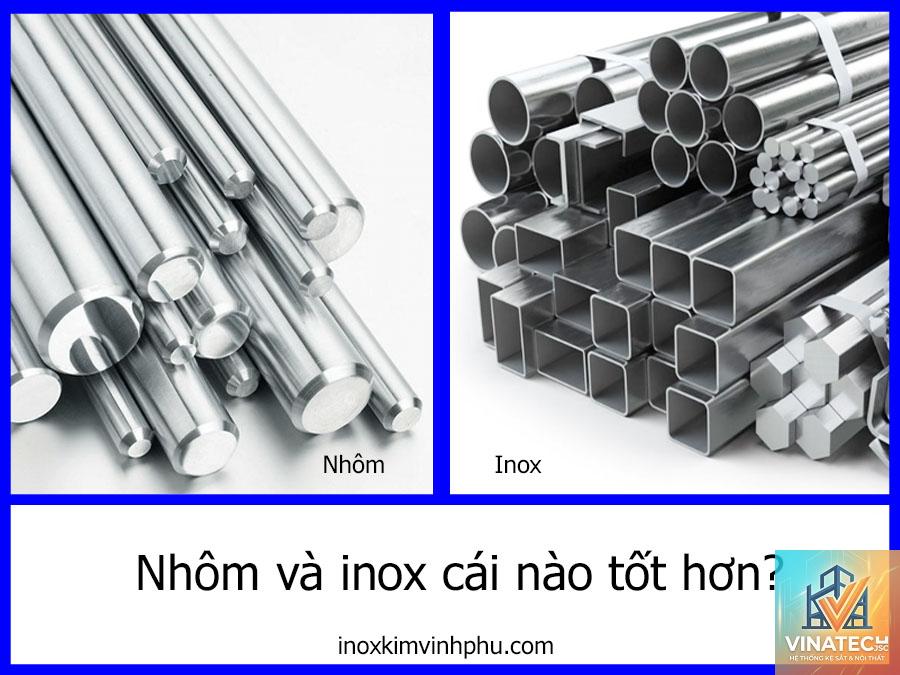 inox vs nhôm