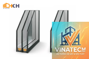 kính dán an toàn vs kính hộp