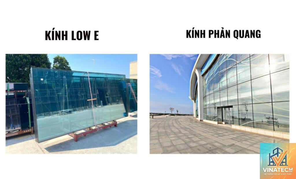 kính phản quang vs kính low-e